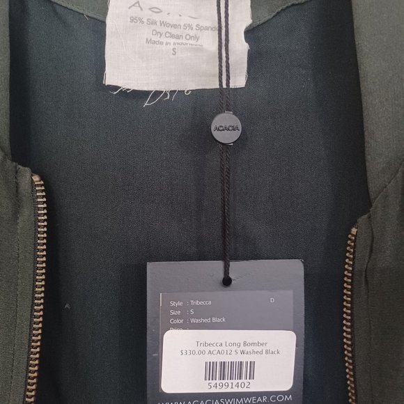 Acacia Tribecca Long Bomber Jacket - Picture 2 of 7